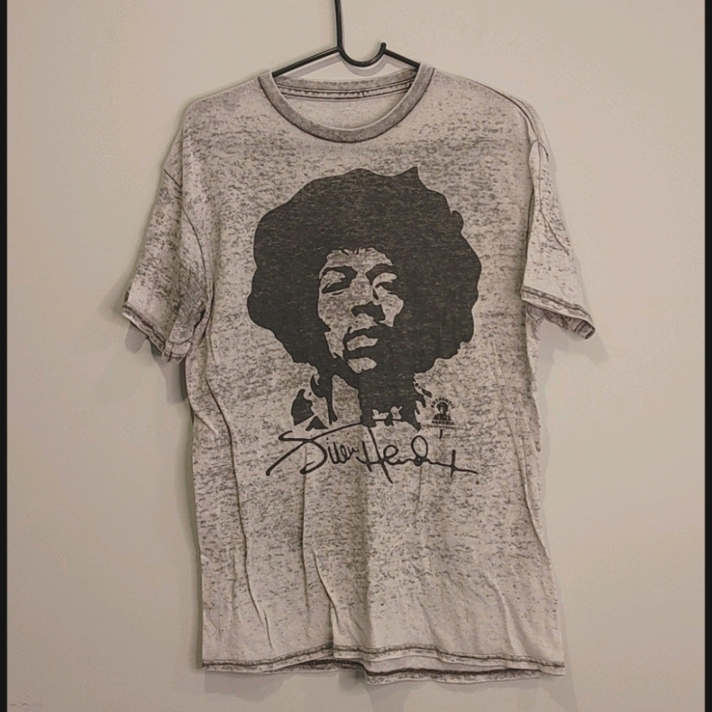 Jimi Hendrix Mens Tshirt Size Medium
